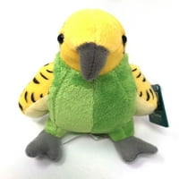 Fiesta - papagaji žuti i zeleni punjeni mekani životinje plišana igračka