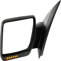 Ogledalo Kompatibilno sa 2009 - Ford F-ostatkom vozača, grijani signal u kućištu Svjetlo Chrome Kool-Vue