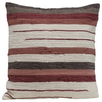 Pustinjska polja kvadratna prugasta tkanina pamučna mješavina Chindi jastuk