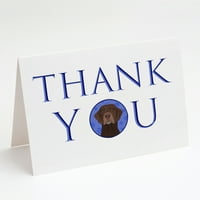 Labrador Retriever čokolada hvala čestitke i koverte