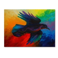 Zaštitni znak likovne umjetnosti' Crow 4 ' platnena Umjetnost Marion Rose