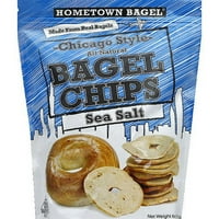 Rodni grad Bagel Chicago Style Sve prirodne morske soli Bagel čips, OZ