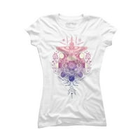 Hummingbird Mandala Juniors Bijela grafička majica-dizajn Humans XL