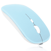 2.4 GHz i Bluetooth punjivi miš za vivo Y53s Bluetooth bežični miš dizajniran za Laptop Mac iPad pro računarski