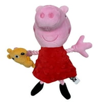 HASBRO PEPPA PIG Squeak Plišani igračka psa, Crvena ružičasta