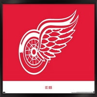 Detroit Crvena krila - Logo zidni poster, 14.725 22.375