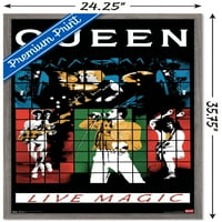 Queen - Živi čarobni zidni poster, 22.375 34