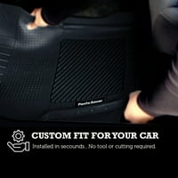 Pantssaver Custom Fit Podne prostirke za Jaguar XJ 2013 - Sva vremena zaštita - Crna