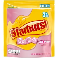 Starburst Sve ružičasto voće Chews Candy, Veličina zabave - OZ torba