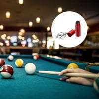 Jedinstveni Bargains Snooker bilijar štap štap štap Tip za njegu sa privjesak za ključeve