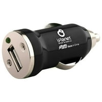 iPlanet Univerzalni USB punjač za automobile-Crni-L-TRCH01BK