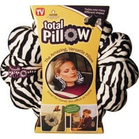 Totalni jastuk, svestrani jastuk za putovanja i Dom, Zebra, kao što se vidi na TV-u