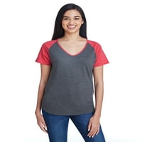 Ženska tri-mješavina Raglan majica