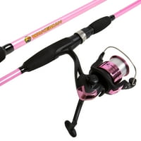 WAKEMAN PINK 78 Spinning Rod and Reel Combo