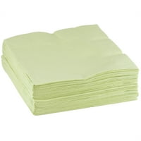 Papirna srednja ručka salveta, 1 2, zelena lista, 40 paketa